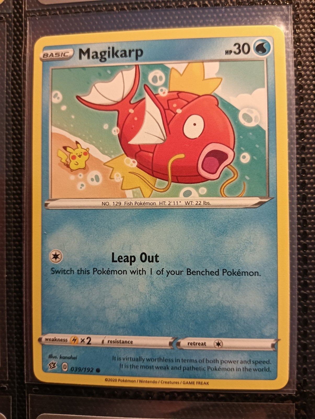 Magikarp rebel clash NM, Ophalen of Verzenden, Zo goed als nieuw