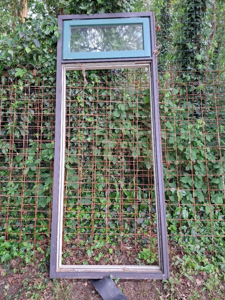 Staande raamkozijnen, Doe-het-zelf en Verbouw, Kozijnen en Schuifpuien, Gebruikt, Raamkozijn, 150 tot 225 cm, Inclusief glas