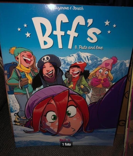 piste and love bff 's b3, Boeken, Eén stripboek, Ophalen of Verzenden, Zo goed als nieuw