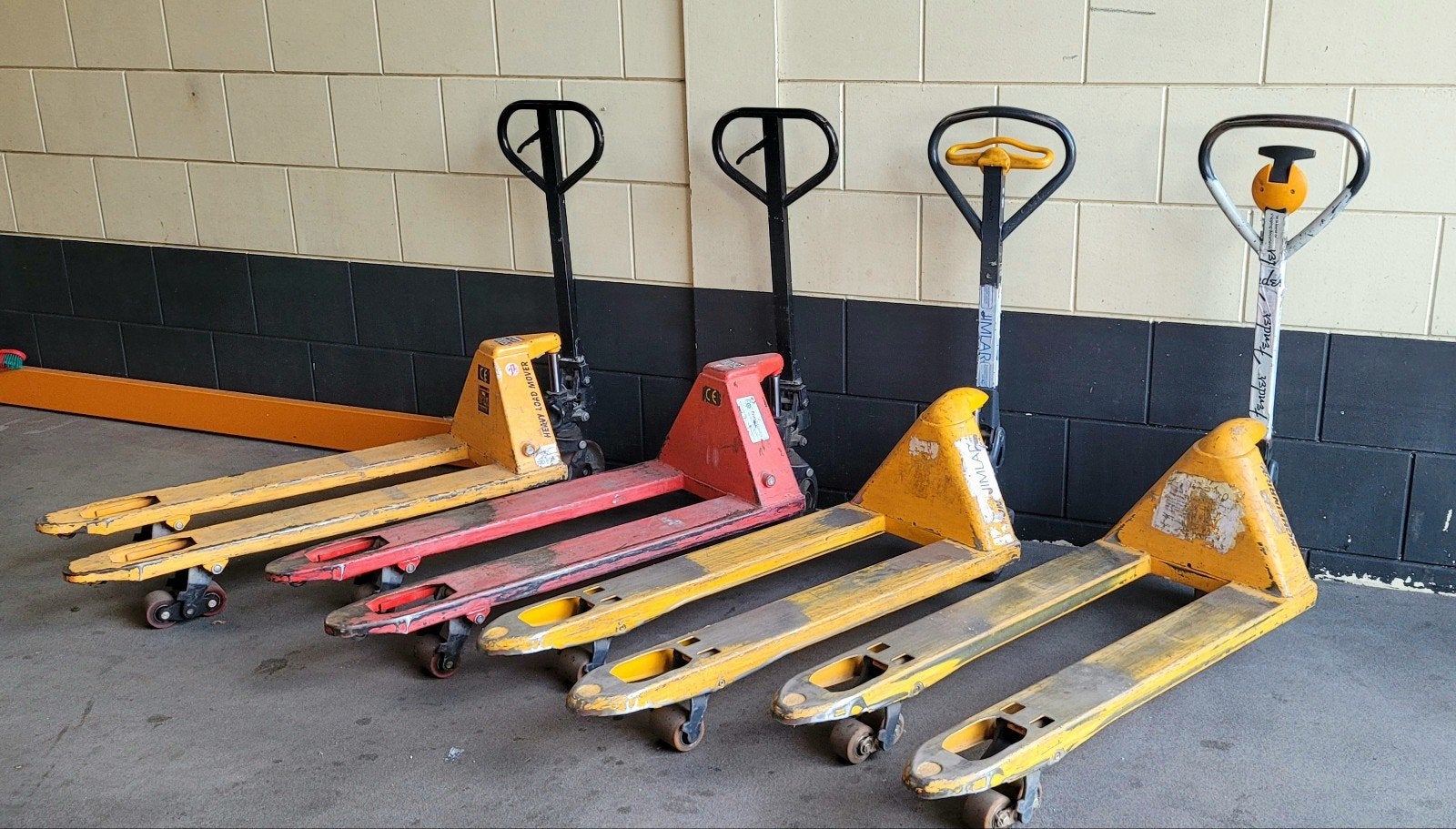 handpallettrucks jungheinrich palletwagen pompwagen, Ophalen, Gebruikt