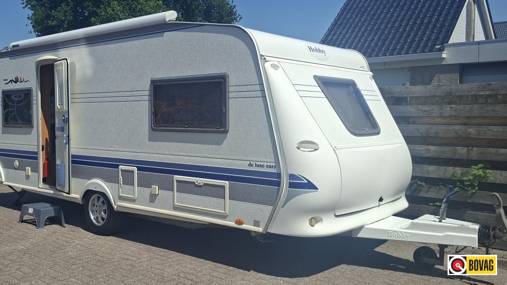 Hobby Luxe Easy 540 UL incl. Mover en Thule Lfl., Caravans en Kamperen, Schokbreker, Rondzit, Hobby, Bedrijf
