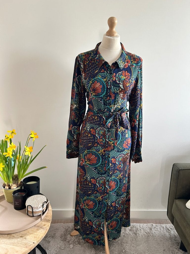 King Louie maat 44 prachtige Olive dress 3195