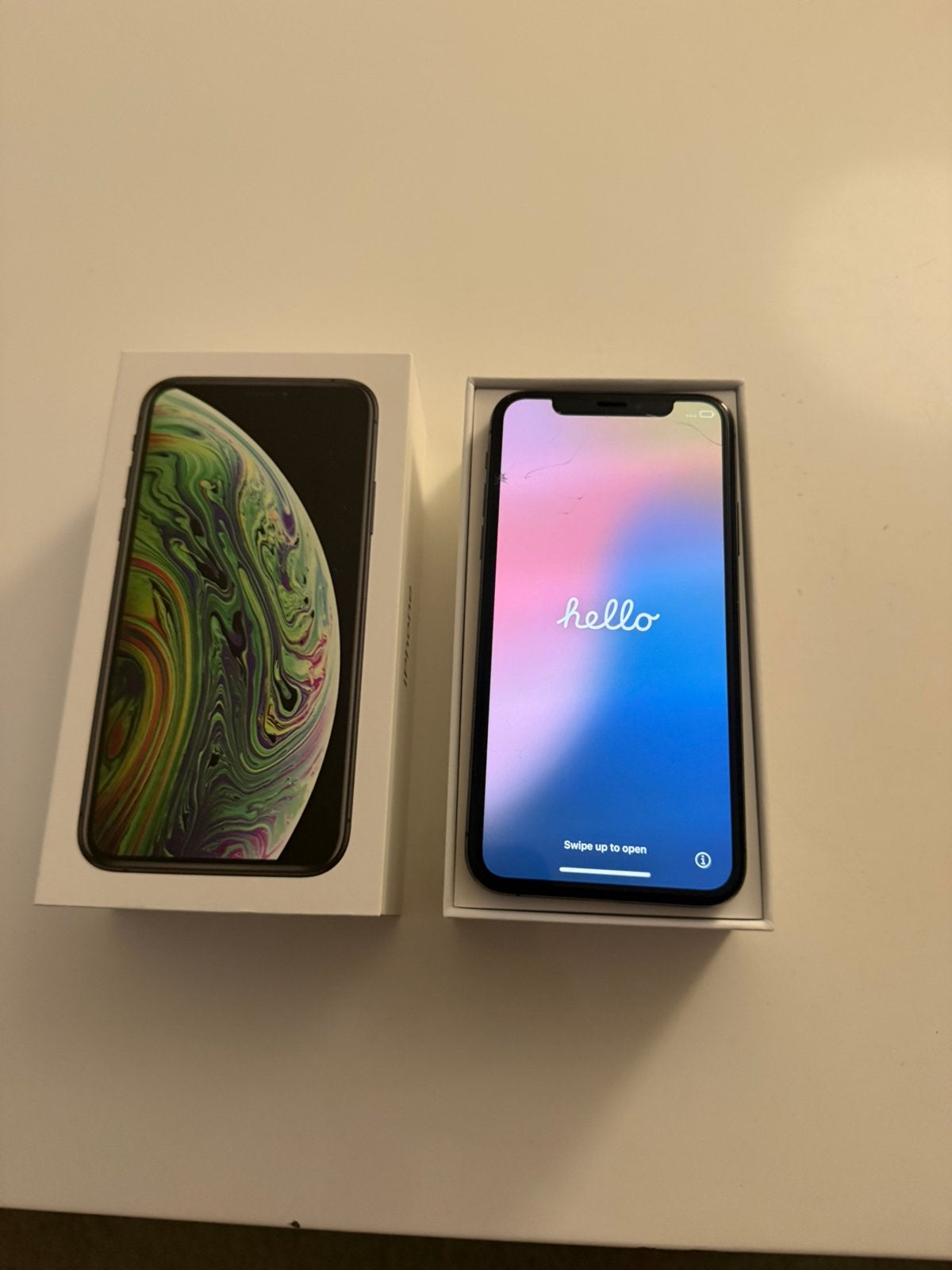 Iphone XS 64gb, Ophalen, Gebruikt, Zwart, 64 GB