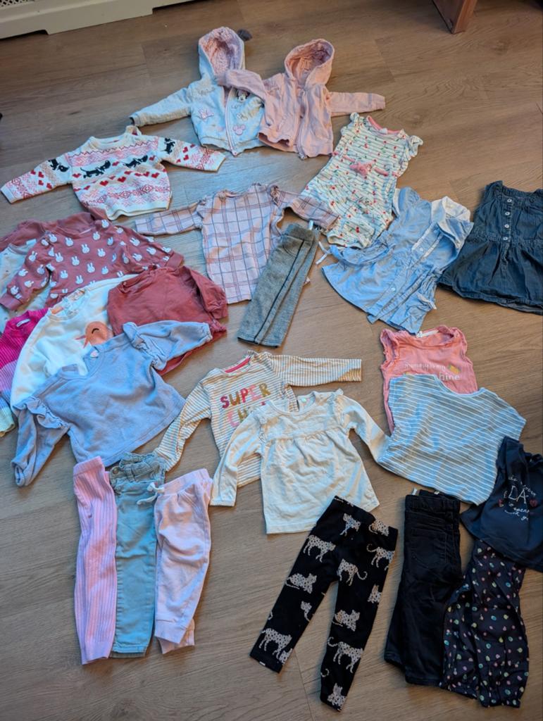 Super leuk kledingpakket maat 80, Ophalen of Verzenden, Zo goed als nieuw