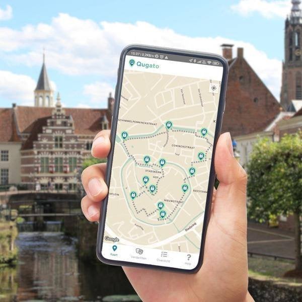 Qugato citygame 2e team gratis, Drie personen of meer, Kortingsbon