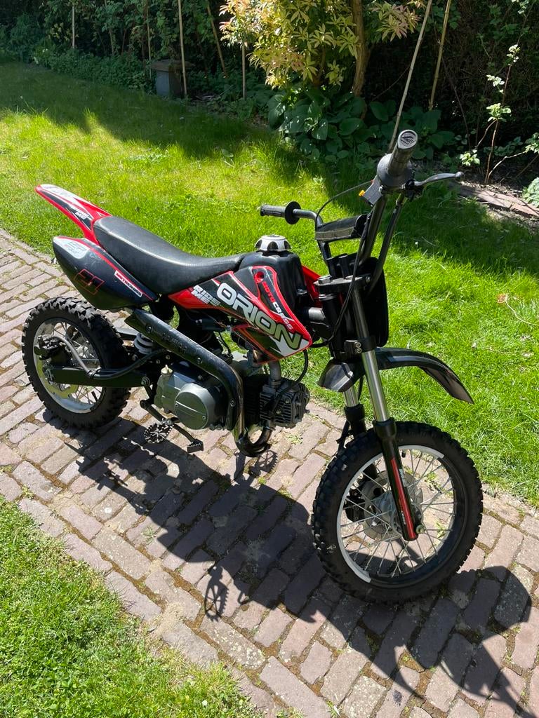 Orion pitbike 110cc, Ophalen, Gebruikt, Pitbike, 110 cc