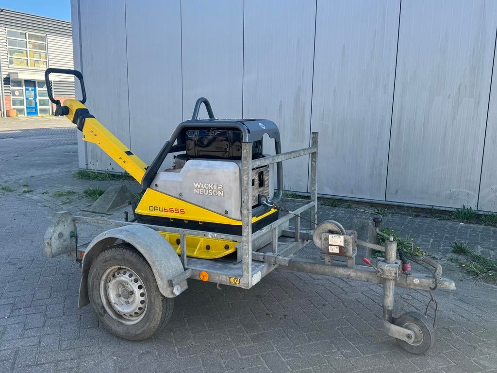 Wacker trilplaat DPU 6555 bouwjaar 2016, Ophalen of Verzenden