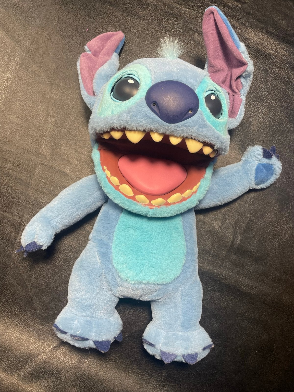 Disney Stitch Puppertronic RealFX interactieve knuffel, Disney, Overige typen, Blauw, Ophalen of Verzenden