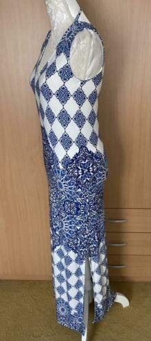 Lange jurk van Warehouse maat XS, Overige kleuren, Ophalen of Verzenden, Zo goed als nieuw, Maat 34 (XS) of kleiner