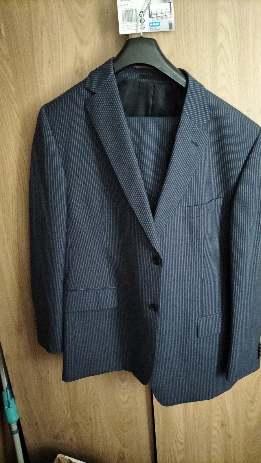 Kostuum xxxl èèn maal gedragen bij bruiloft, Ophalen of Verzenden, Zo goed als nieuw, Overige maten, Blauw