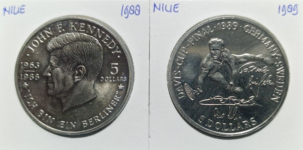 Munten Niue, Ophalen of Verzenden, Setje