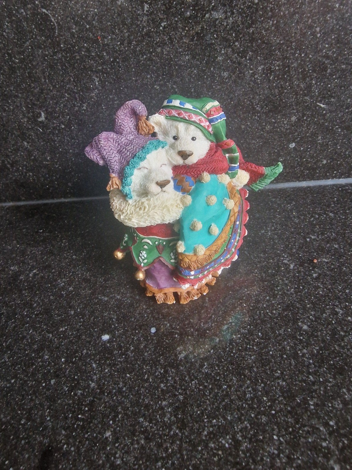 POLAR KINS Enesco Karen Hahn 1995, Ophalen of Verzenden, Zo goed als nieuw, Beeldje of Figuurtje