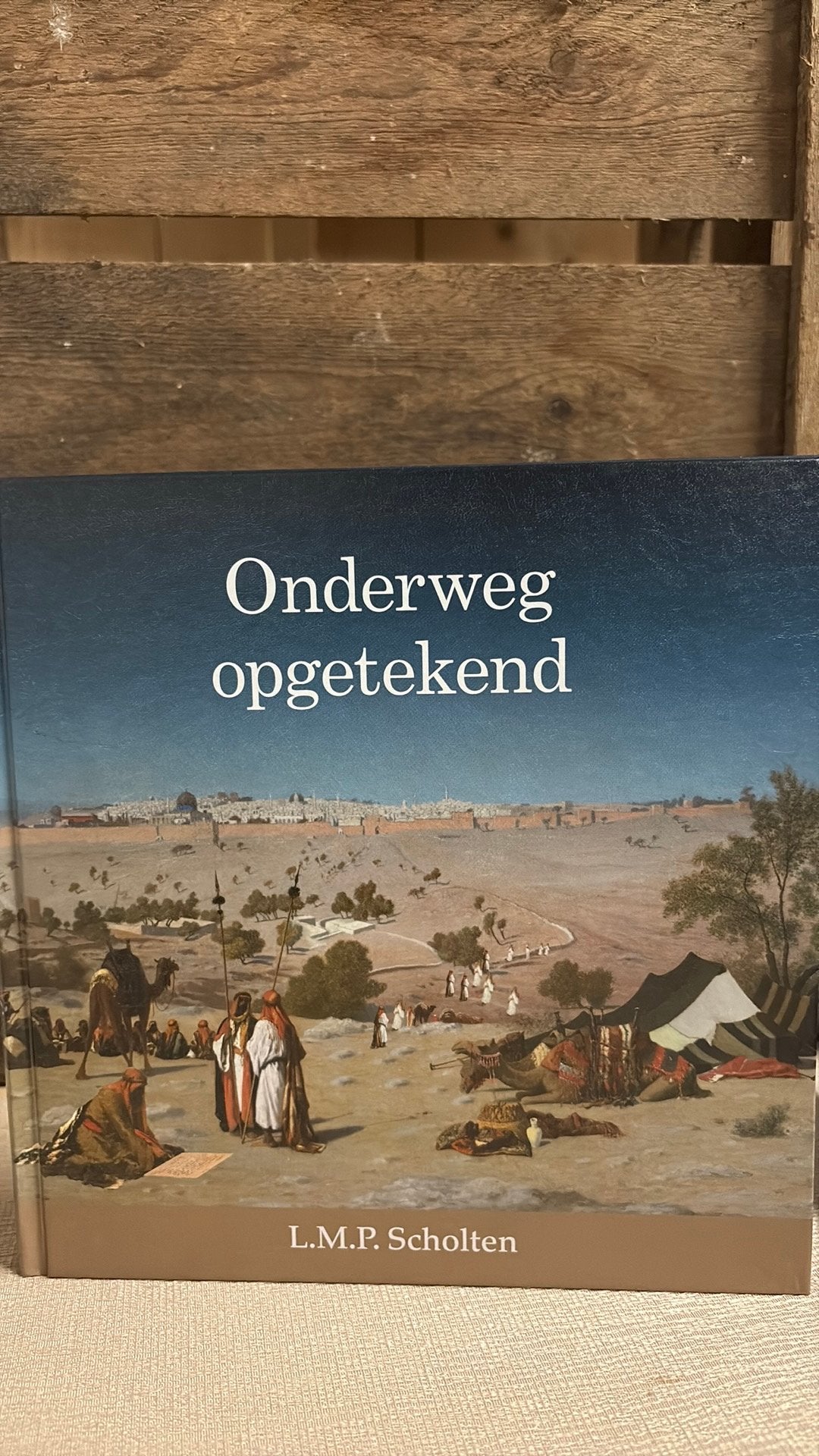 KR-1 L. M.P. Scholten - Onderweg opgetekend, Ophalen of Verzenden, Zo goed als nieuw, L.M.P. Scholten