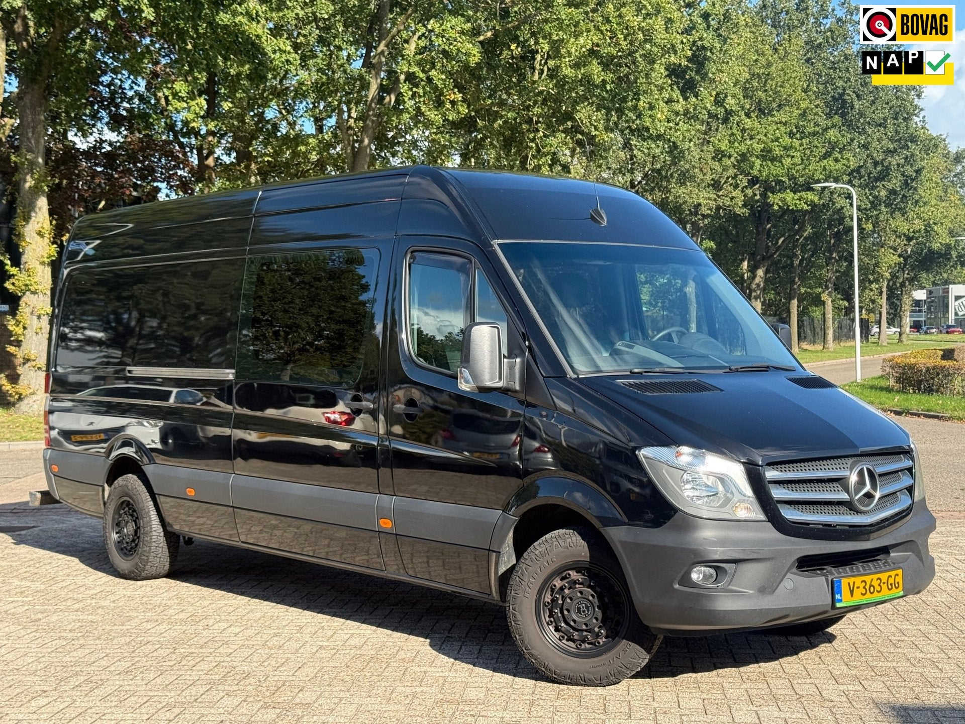 Mercedes-Benz Sprinter 516 2.2 CDI 432L HD DC, Auto's, Achterwielaandrijving, Gebruikt, 4 cilinders, 163 pk