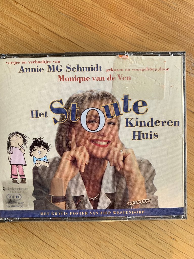 2 cd's liedjes en  verhaaltjes Annie MG Schmidt, Ophalen, Zo goed als nieuw, 3 tot 5 jaar