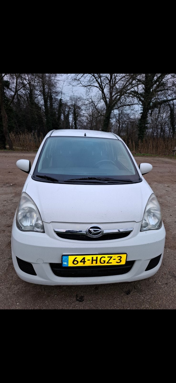 Daihatsu Cuore 1.0 5D 2008 Wit, Voorwielaandrijving, 600 kg, 18 €/maand, 4 stoelen