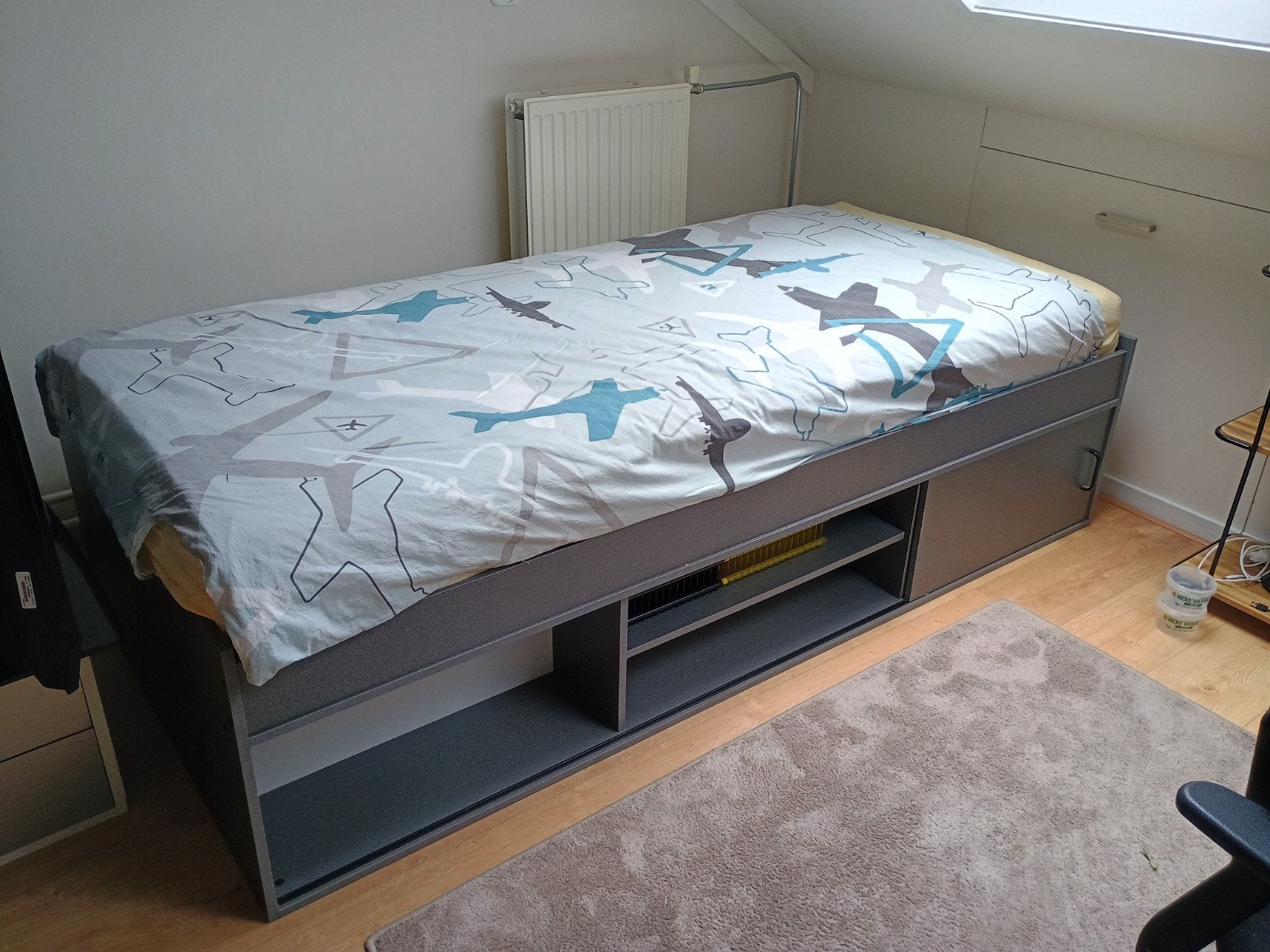 1 persoonsbed, Huis en Inrichting, Ophalen, Gebruikt, 90 cm, Eenpersoons