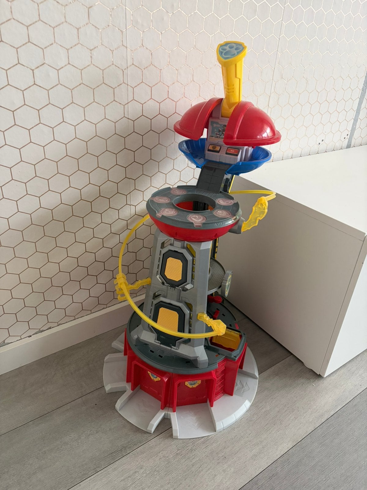 PAW Patrol speeltoren, Ophalen, Gebruikt