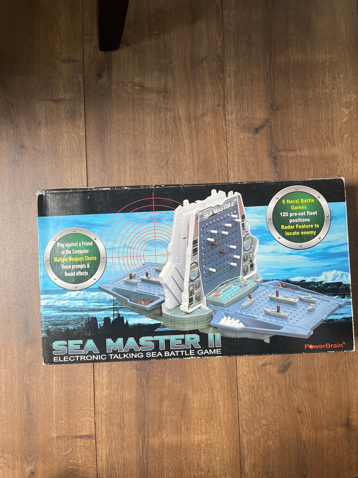 Sea Master II Elektronisch Zeeslag Spel - PowerBrain, Een of twee spelers, Ophalen, Gebruikt