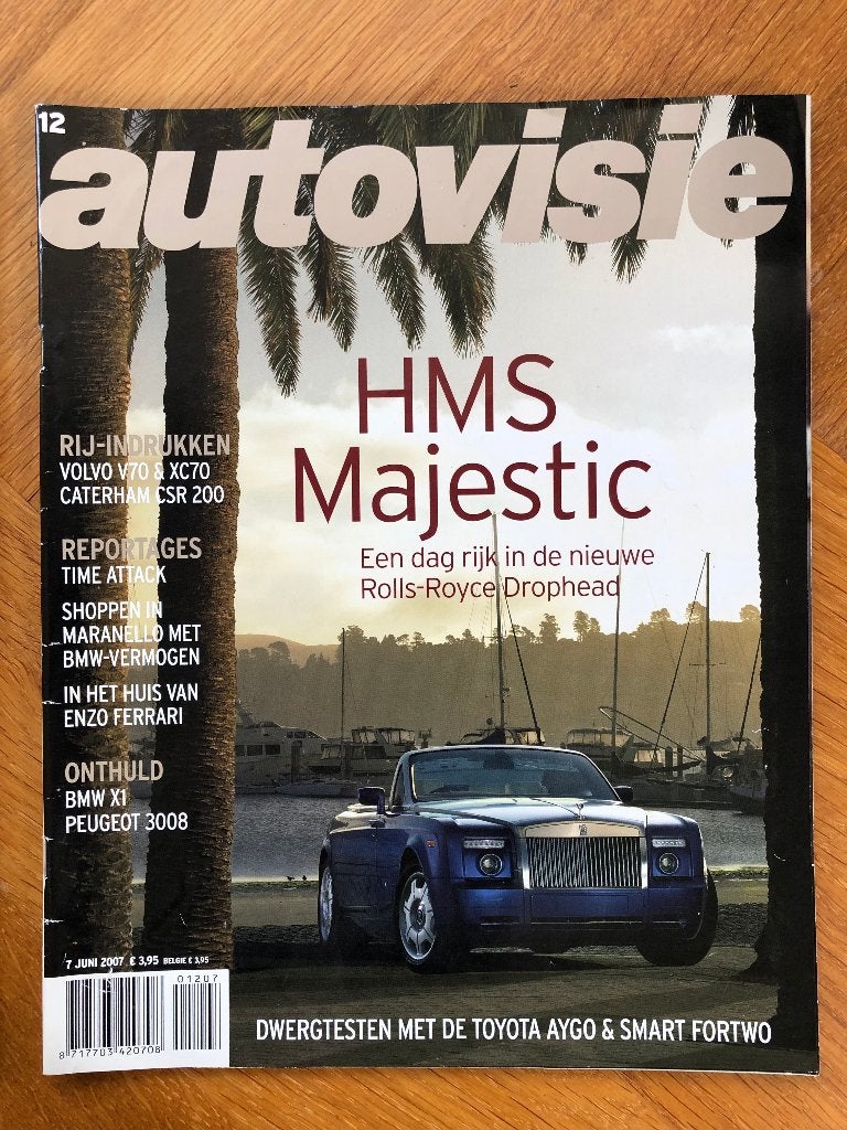 Autovisie nr. 12 2007, Algemeen, Verzenden, Zo goed als nieuw, Autovisie