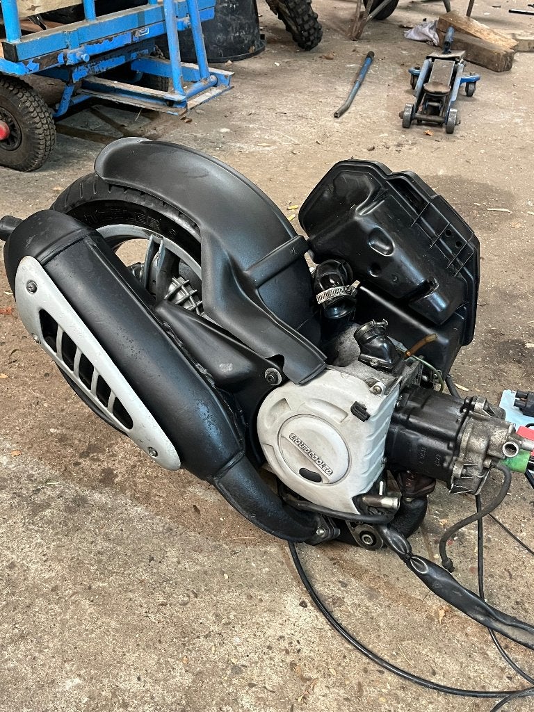 Hexagon 125 blok, Fietsen en Brommers, Brommers | Tuning en Styling, Gebruikt, Ophalen of Verzenden