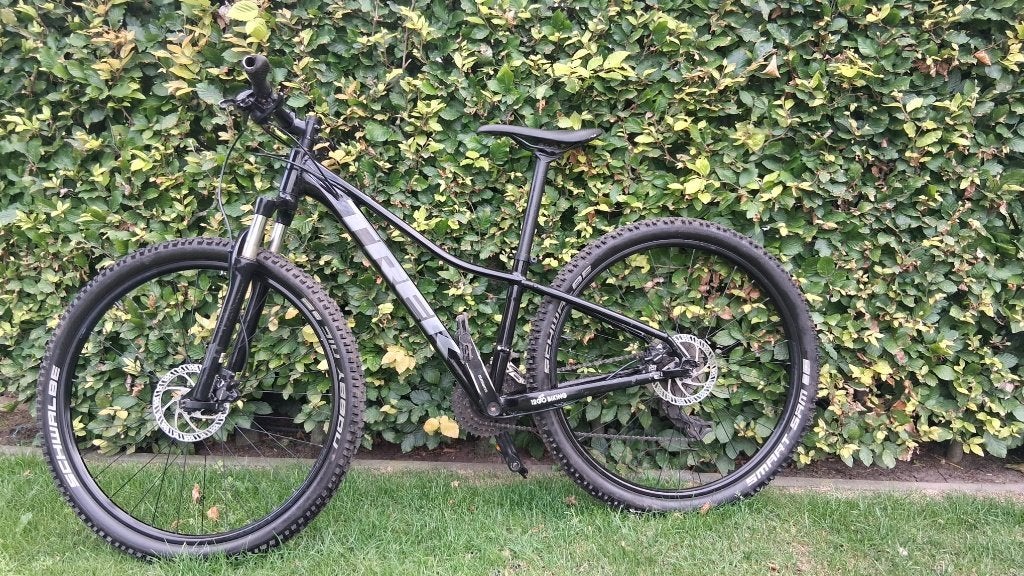Mountainbike Trek 27inch, Ophalen, 20 inch of meer, Gebruikt, Schijfrem