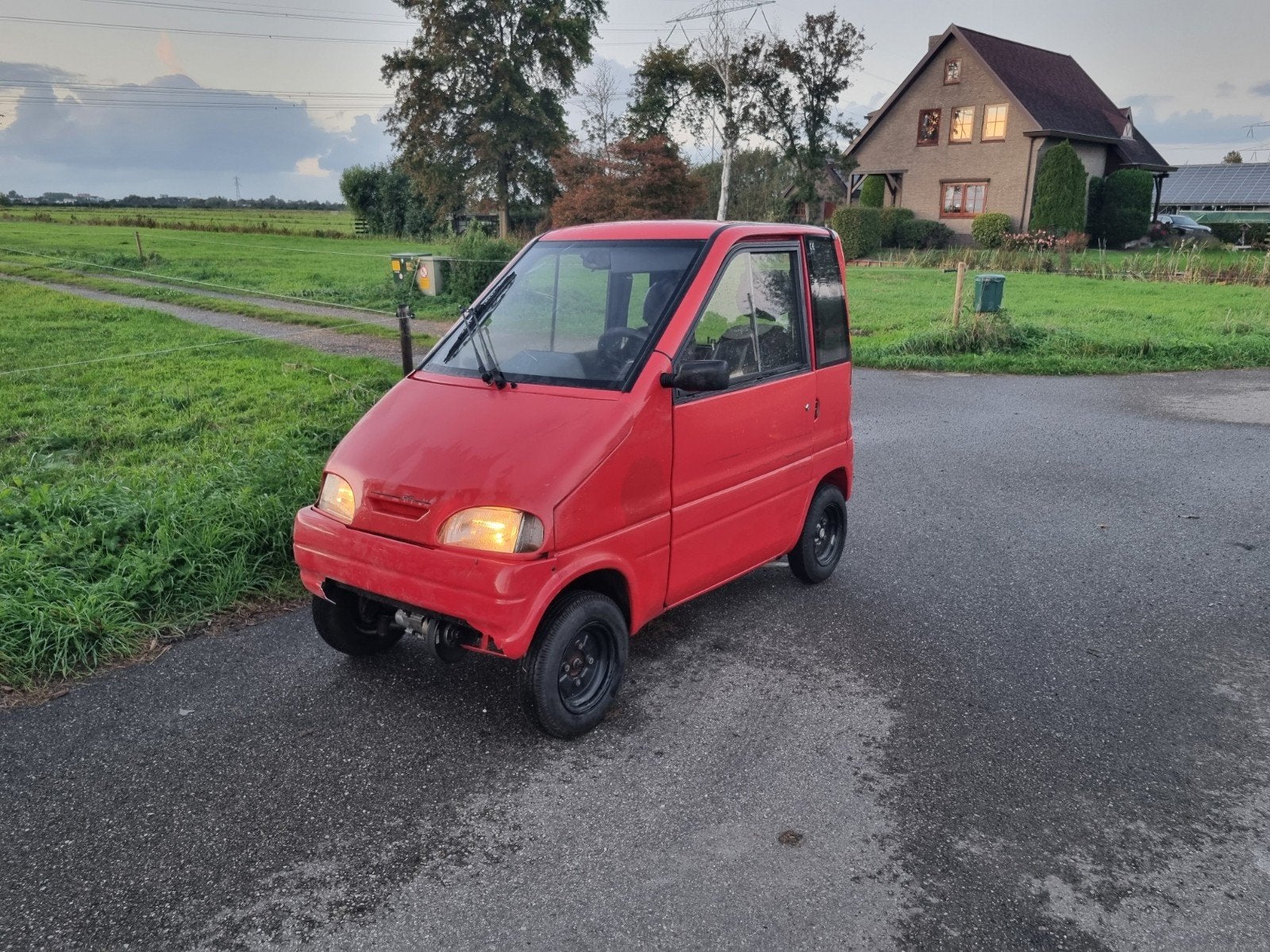 Canta LX rood rijbewijsvrij opknapper, Ophalen, Gebruikt, Canta, 16 km/u of meer