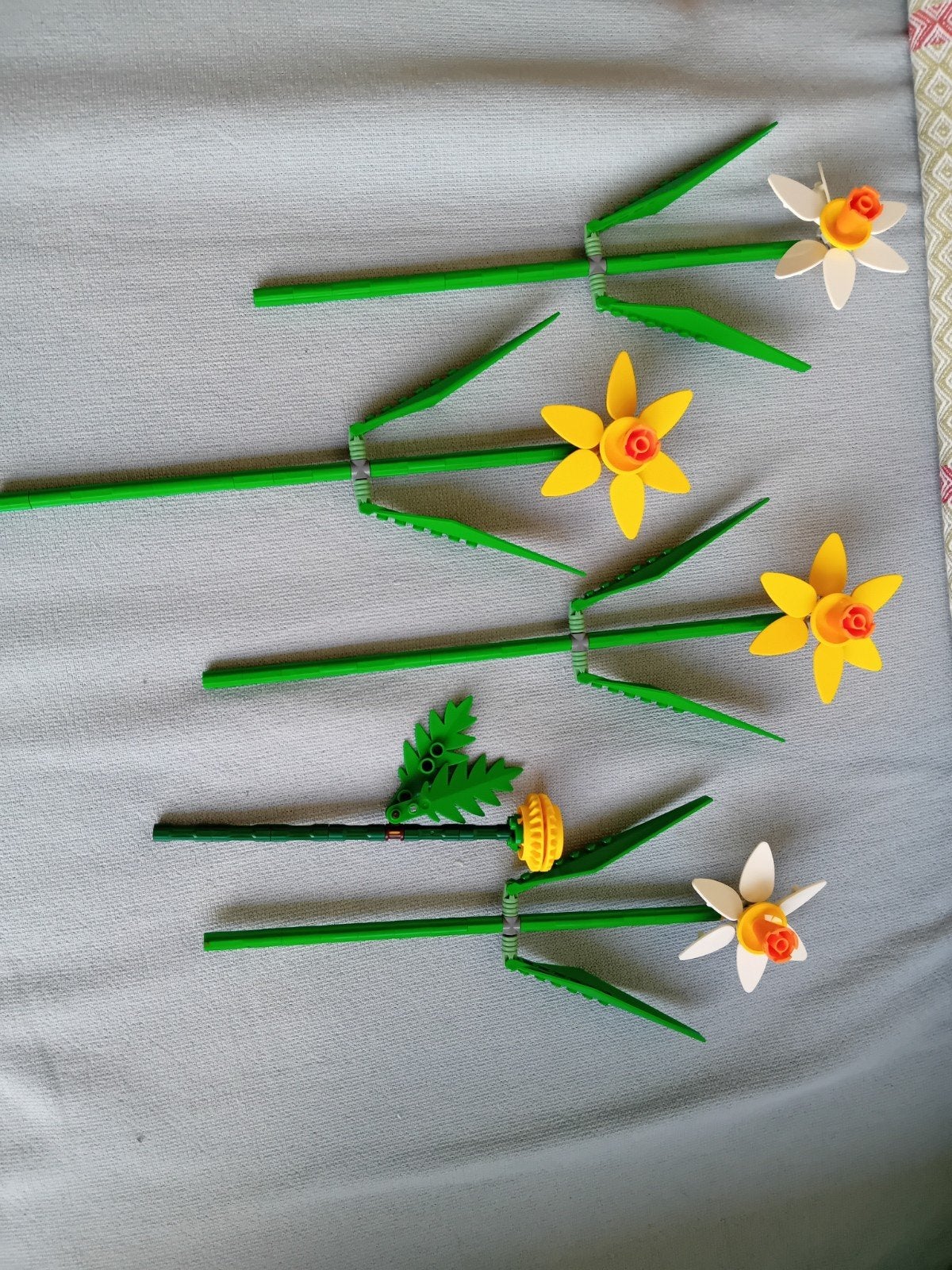 Lego bloemen, Ophalen of Verzenden, Staal
