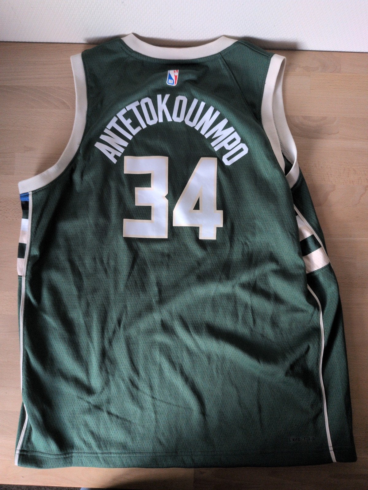 Giannis Antetokoumpo Jersey Nike, kindermaat XL,, Ophalen of Verzenden, Zo goed als nieuw, Kleding