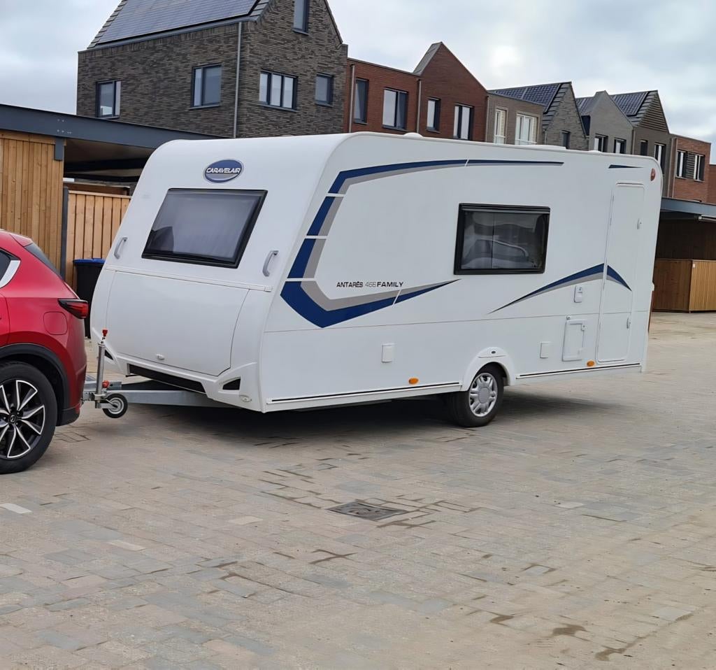 Caravelair Antares 460 Family - Ruime gezinscaravan, Vast bed, Luifel, Treinzit, Particulier