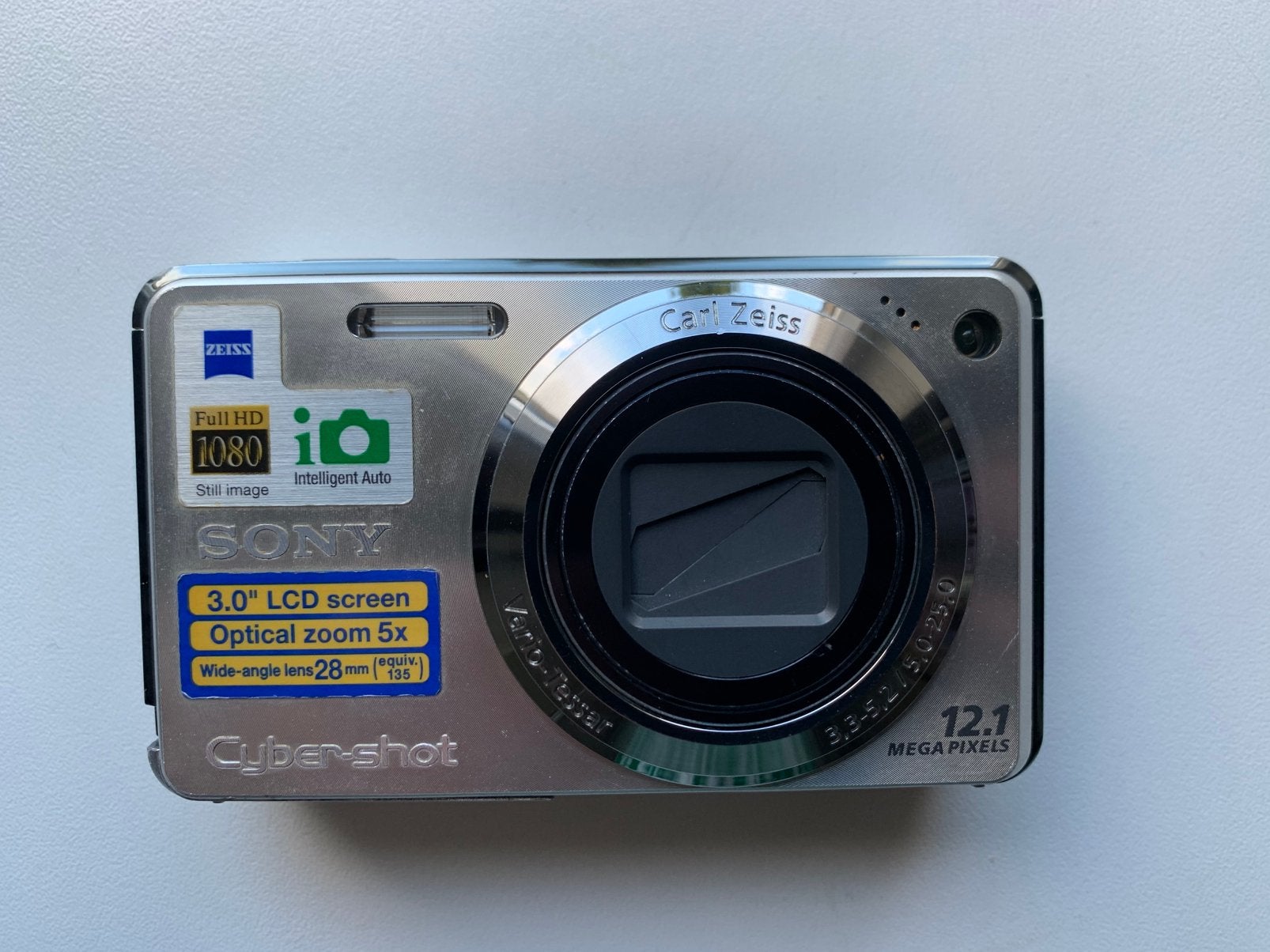 Sony CyberShot DSC-W290 zilver, Verzenden, Zo goed als nieuw, Sony, 8 keer of meer