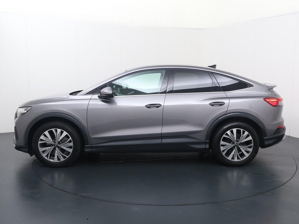 Audi Q4 Sportback e-tron 35 Advanced edition 55 kWh | 170 PK, Auto's, Audi, Gebruikt, Zwart, Met garantie (alle), Origineel Nederlands