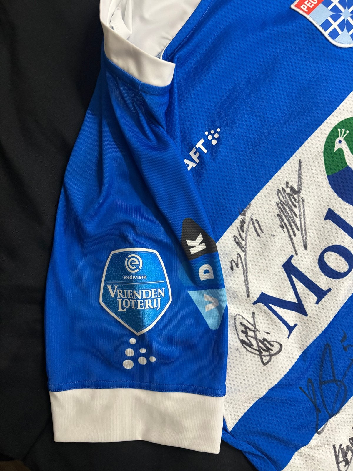 Gesigneerd PEC Zwolle Thuisshirt Maat L, Maat L, Verzenden, Nieuw, Shirt