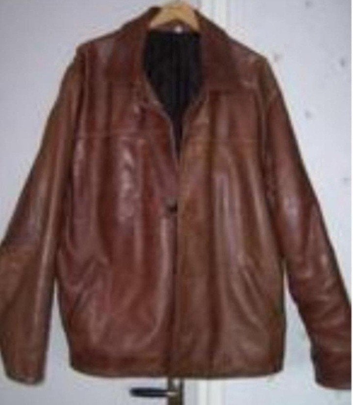 leren jack 52, Ophalen of Verzenden, Zo goed als nieuw, Maat 52/54 (L), Bruin