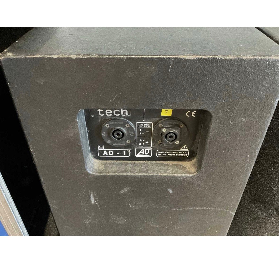 Audience delight AD1 set incl flightcase, Ophalen, Gebruikt, 150 watt of meer, Overige merken