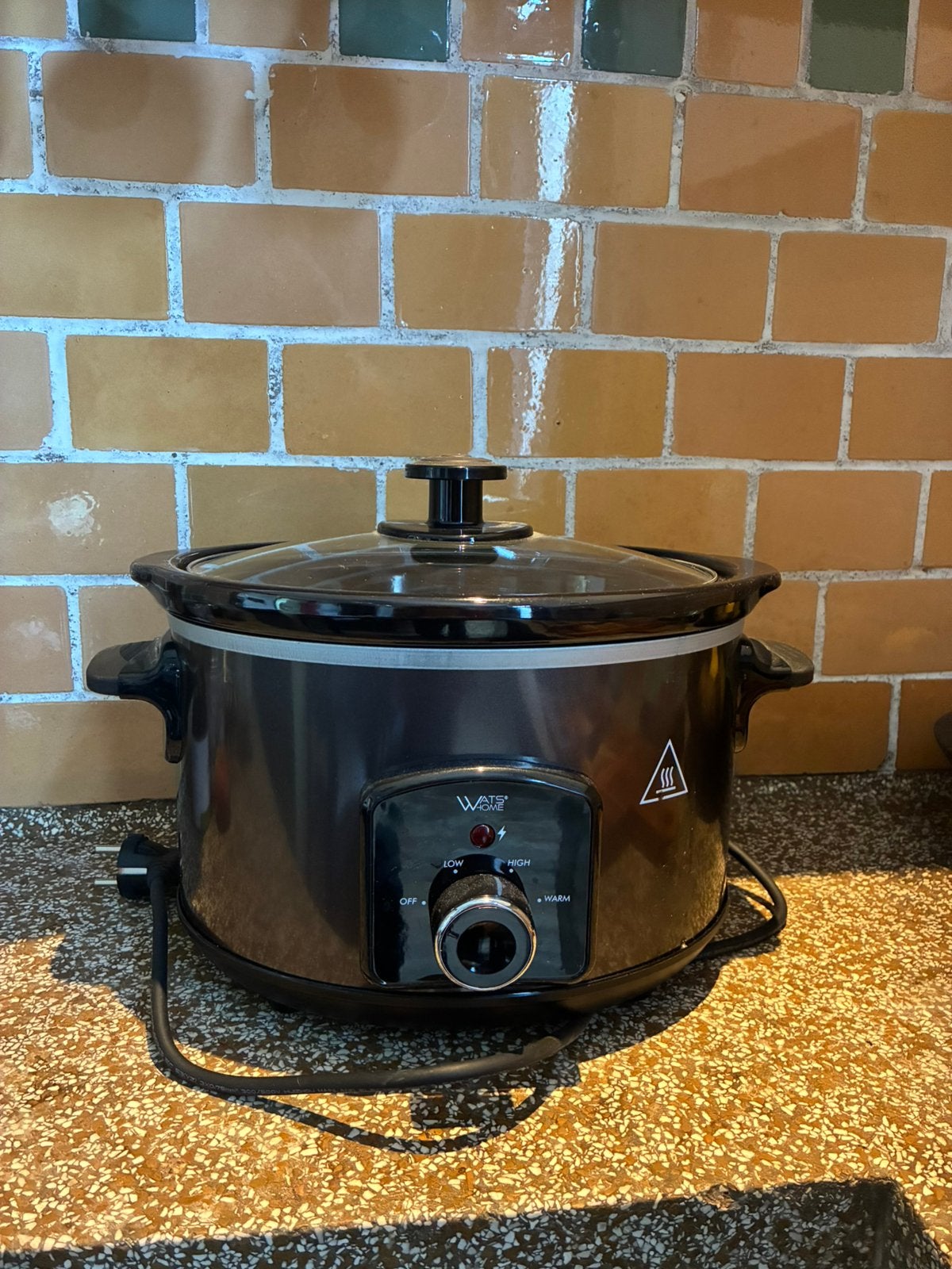 Slowcooker Watshome, Witgoed en Apparatuur, Ophalen, Zo goed als nieuw