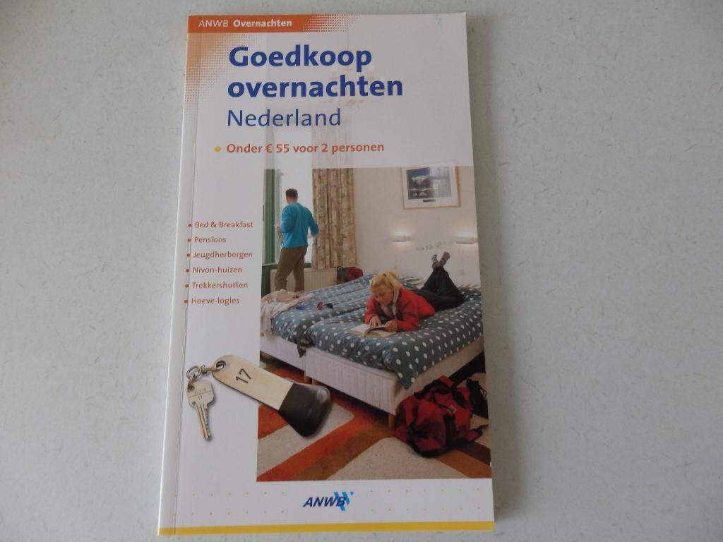 Goedkoop overnachten in Nederland, Overige merken, Europa, Ophalen of Verzenden, Zo goed als nieuw