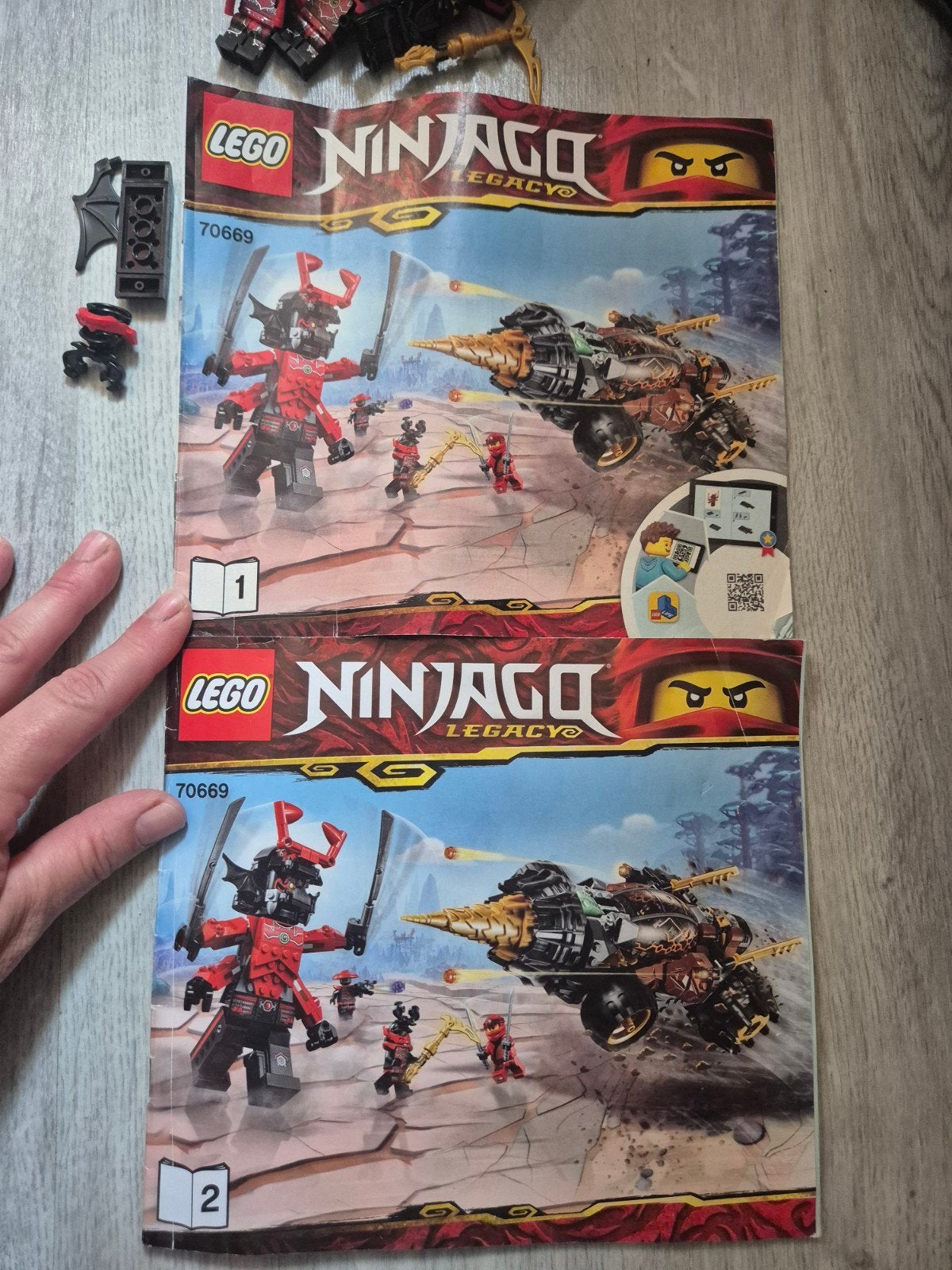 Lego Ninjago 70669 Cole's Aardboor - Zo goed als compleet, Kinderen en Baby's, Speelgoed | Duplo en Lego, Lego, Ophalen of Verzenden