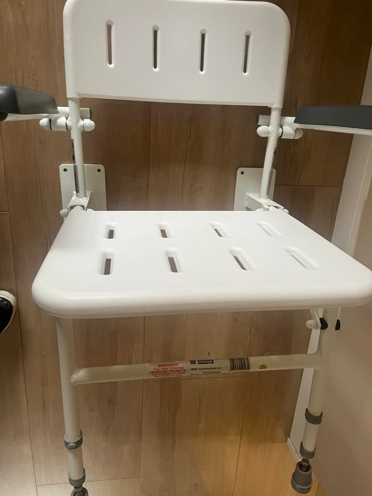 Wand douche stoel, Overige typen, Zo goed als nieuw, Minder dan 100 cm, 25 tot 50 cm