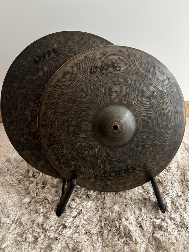 Istanbul Agop OM 15” Cindy Blackman Santana Hi-Hats, Muziek en Instrumenten, Percussie, Ophalen of Verzenden, Zo goed als nieuw