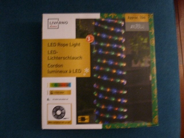   LED-lichtsnoer +240 lampje ,8 standen en 10 mt lang Nieuw, Ophalen of Verzenden, Nieuw