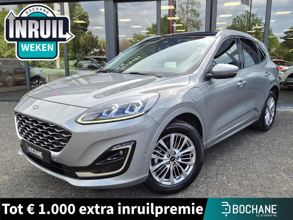 Ford Kuga 2.5 PHEV Vignale | Panoramadak | Navigatie |, 14 kWh, Gebruikt, 4 cilinders, Met garantie (alle)