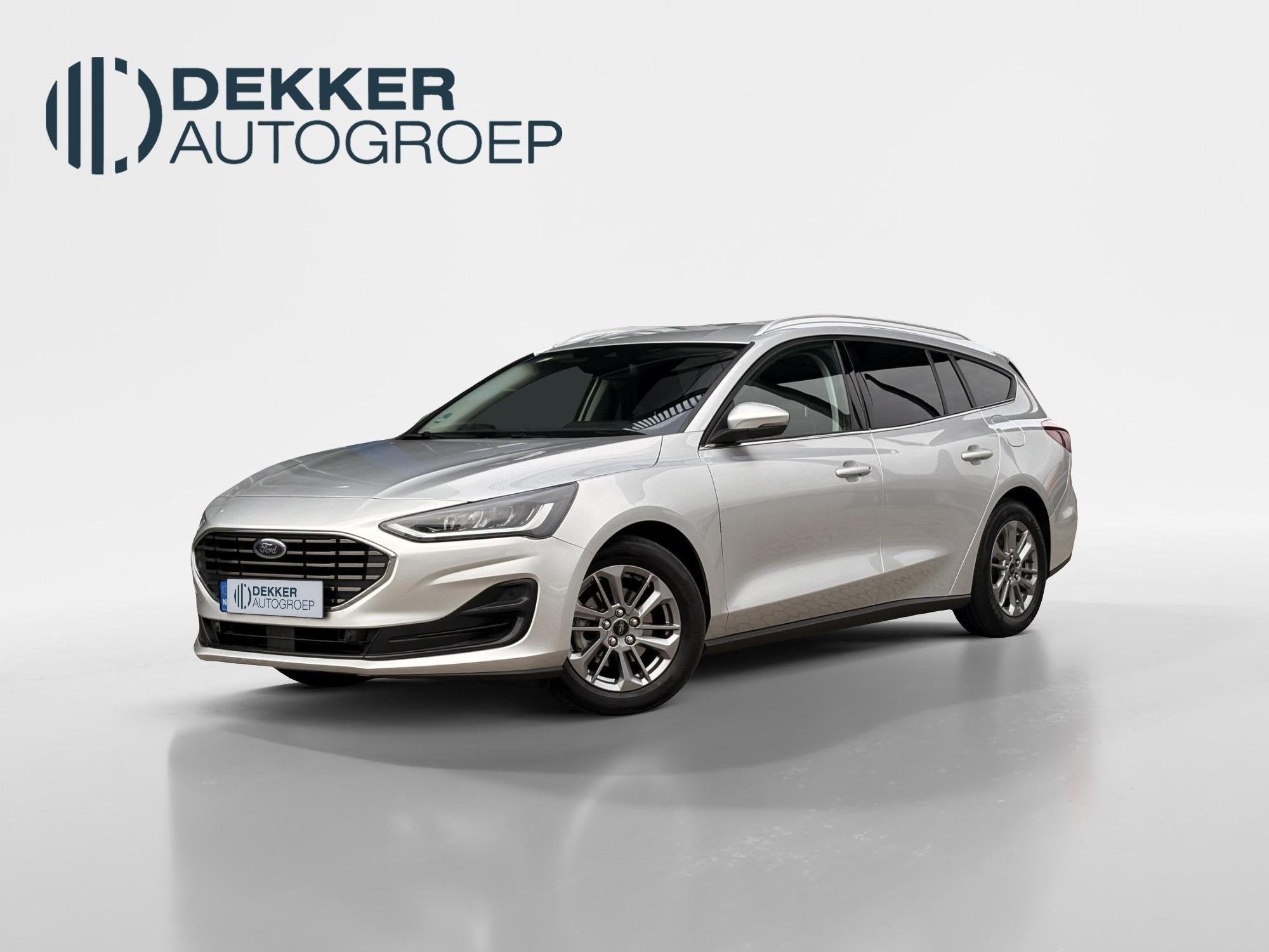 Ford Focus Wagon 1.0 EcoBoost Hybrid Titanium I WINTER PACK, Auto's, Gebruikt, Origineel Nederlands, 19 km/l, Zilver of Grijs