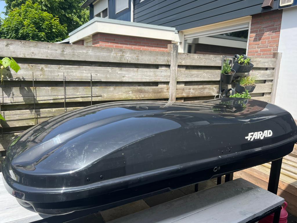 Farad dakkoffer 680 liter, Auto diversen, Dakkoffers, Ophalen, Zo goed als nieuw