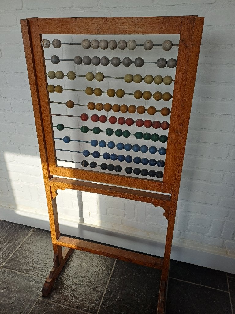 Antiek telraam, Ophalen
