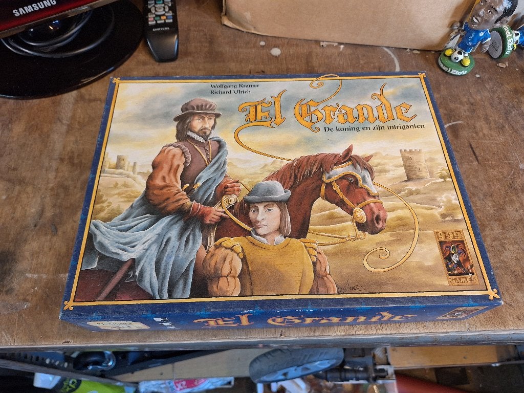 Oud bordspel El Grande in mooie staat 999 games, Ophalen of Verzenden, Zo goed als nieuw