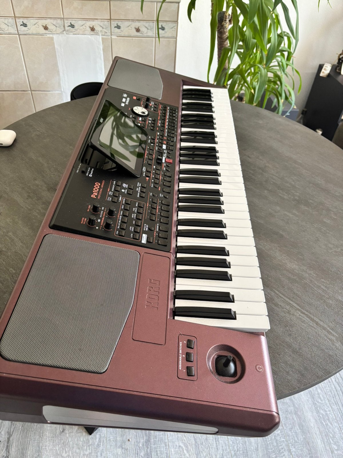 Korg Pa1000 Arranger Keyboard – Zeer nette staat, Ophalen of Verzenden, Zo goed als nieuw, 61 toetsen, Korg