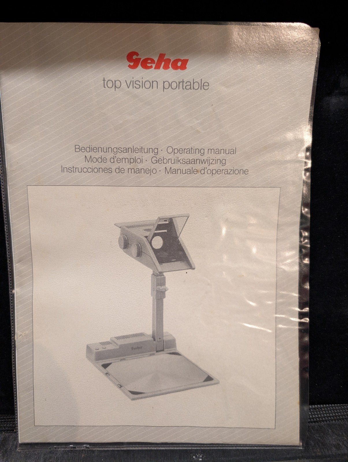 Seba Top Vision Portable Overheadprojector in Koffer, Ophalen, Zo goed als nieuw