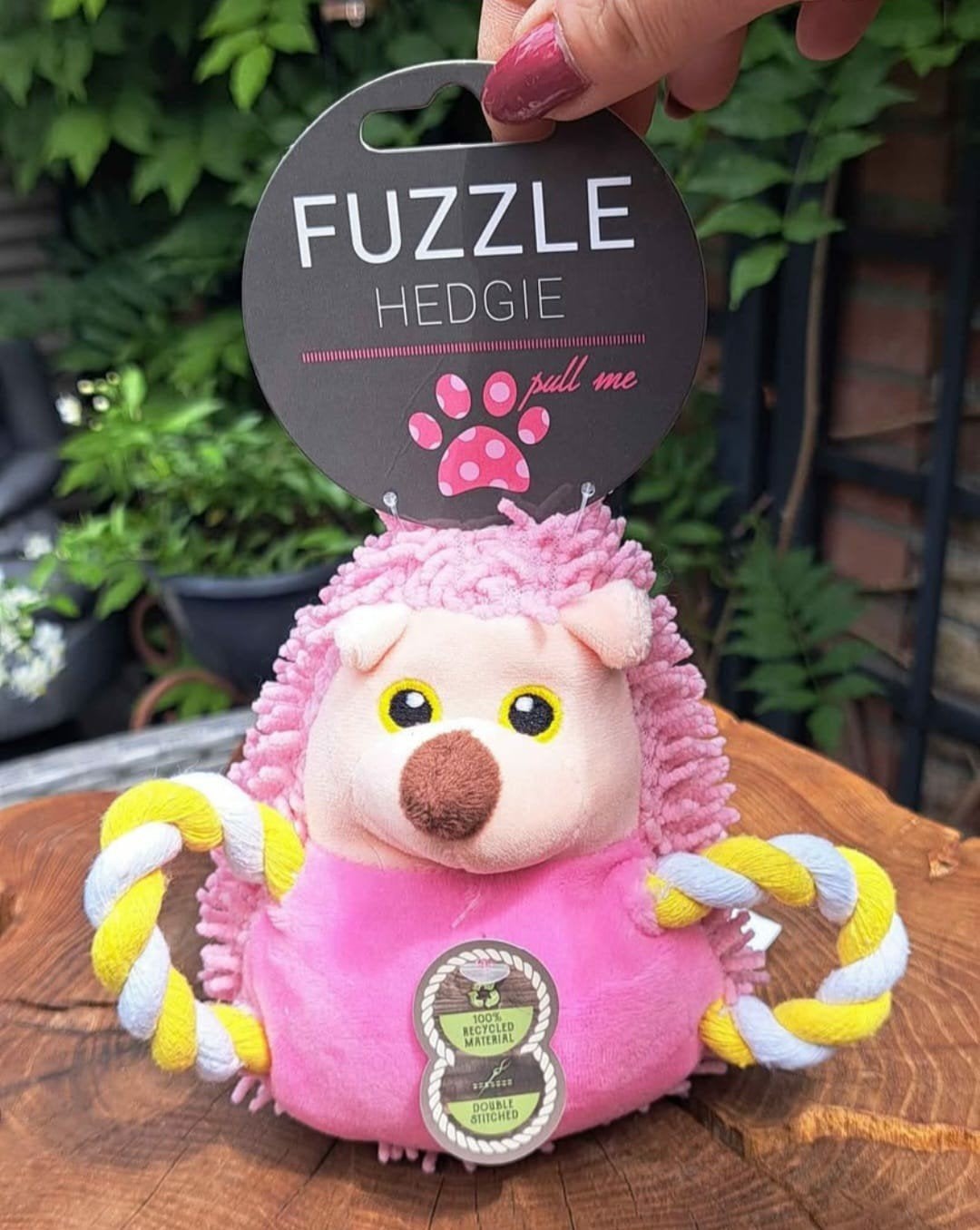 Fuzzle hondenspeelgoed/hondenspeelgoed/egel, Verzenden, Nieuw, Piepspeelgoed