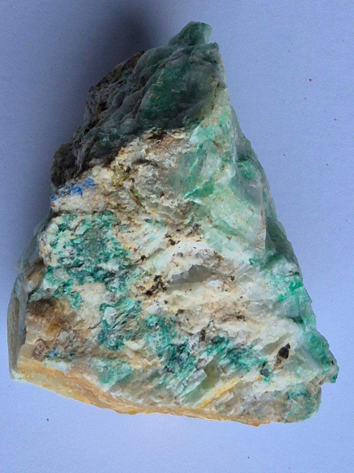 malachiet op matrix uit de Cevennen in Frankrijk, Ophalen of Verzenden